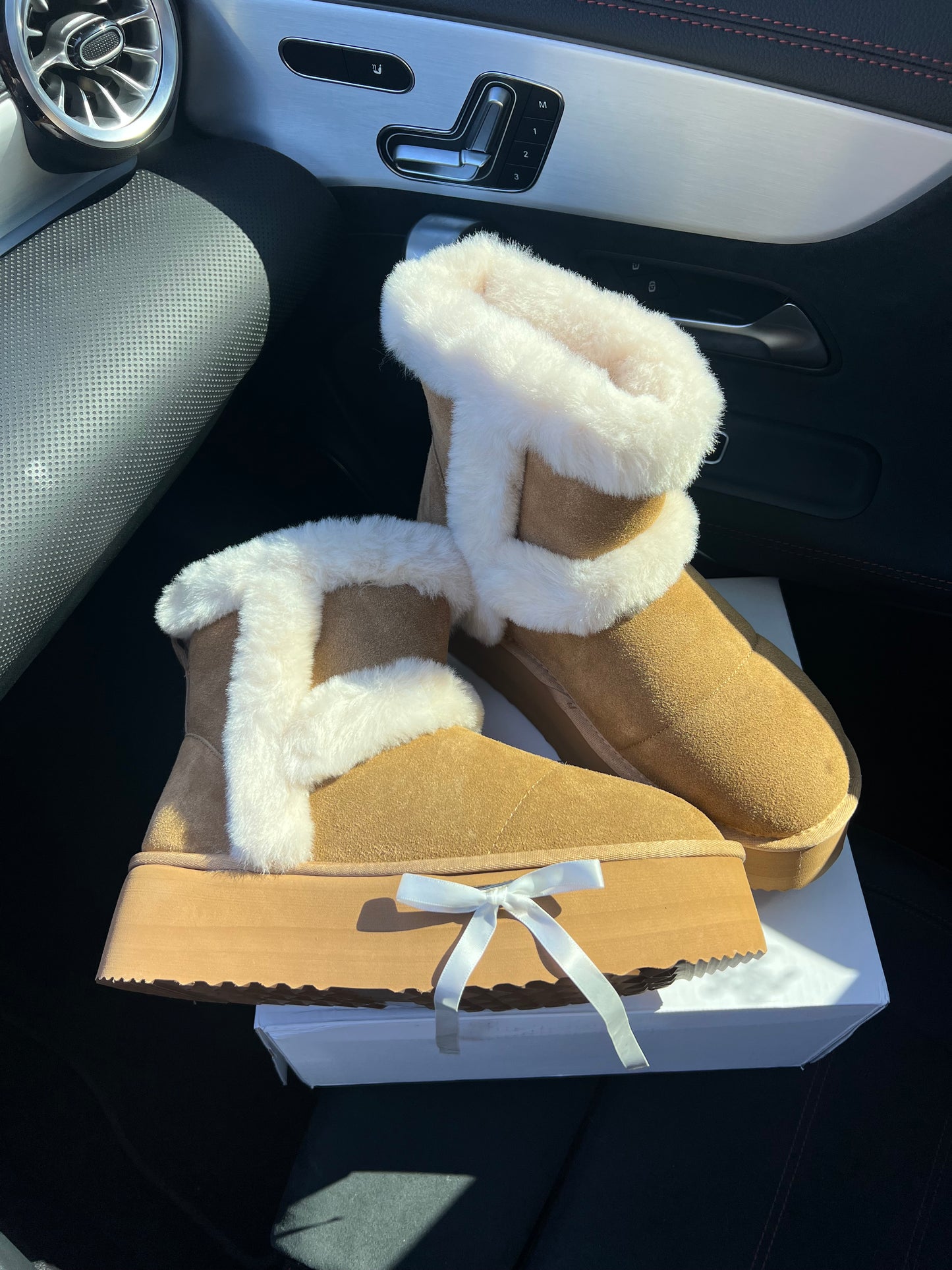 Tan Platform Classic Chillapeak Womens Winter Fall Boots