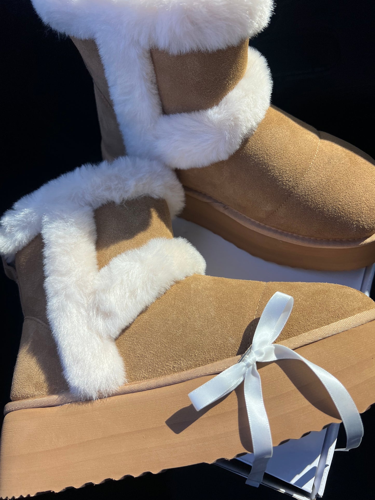 Tan Platform Classic Chillapeak Womens Winter Fall Boots
