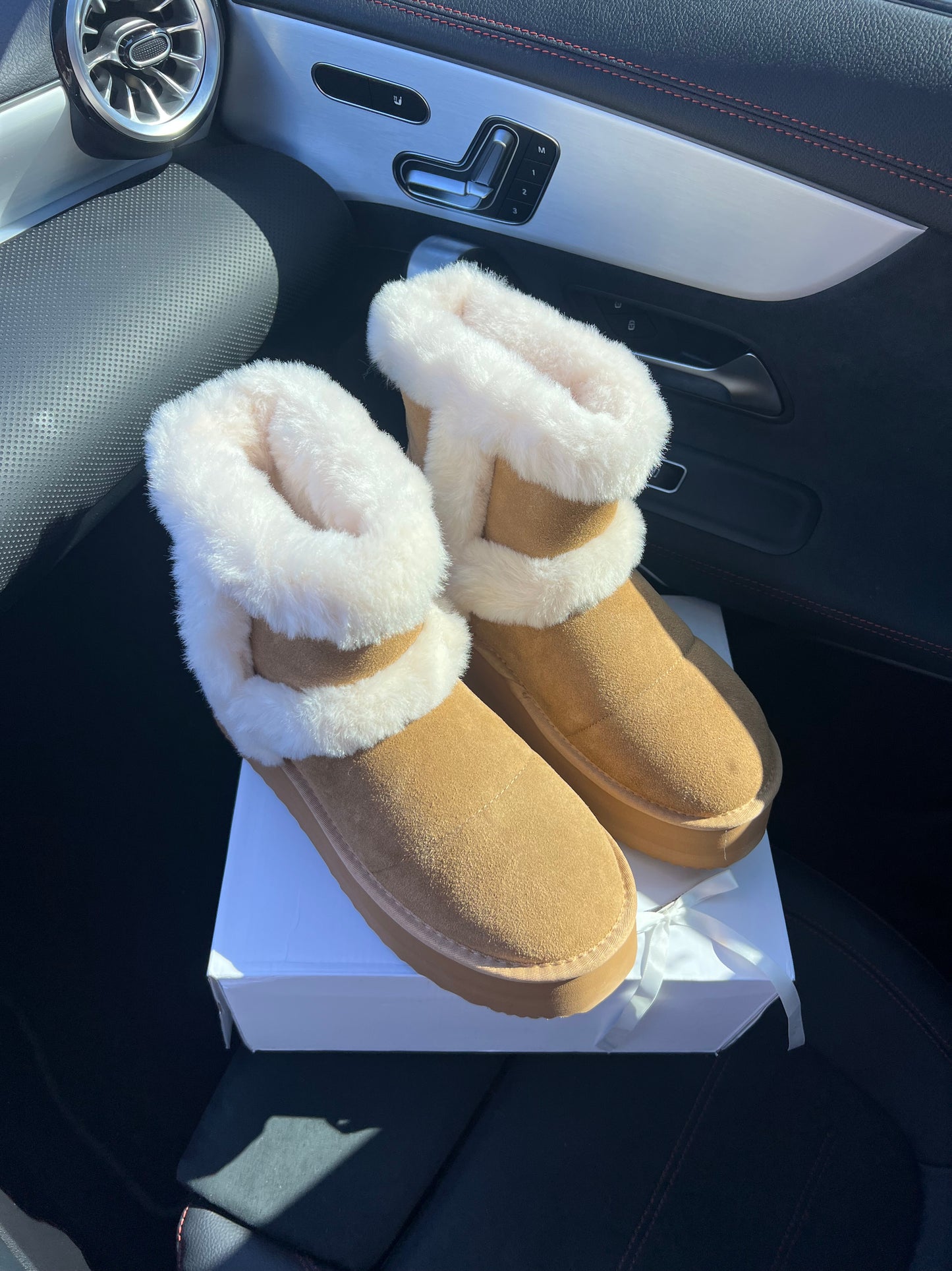 Tan Platform Classic Chillapeak Womens Winter Fall Boots